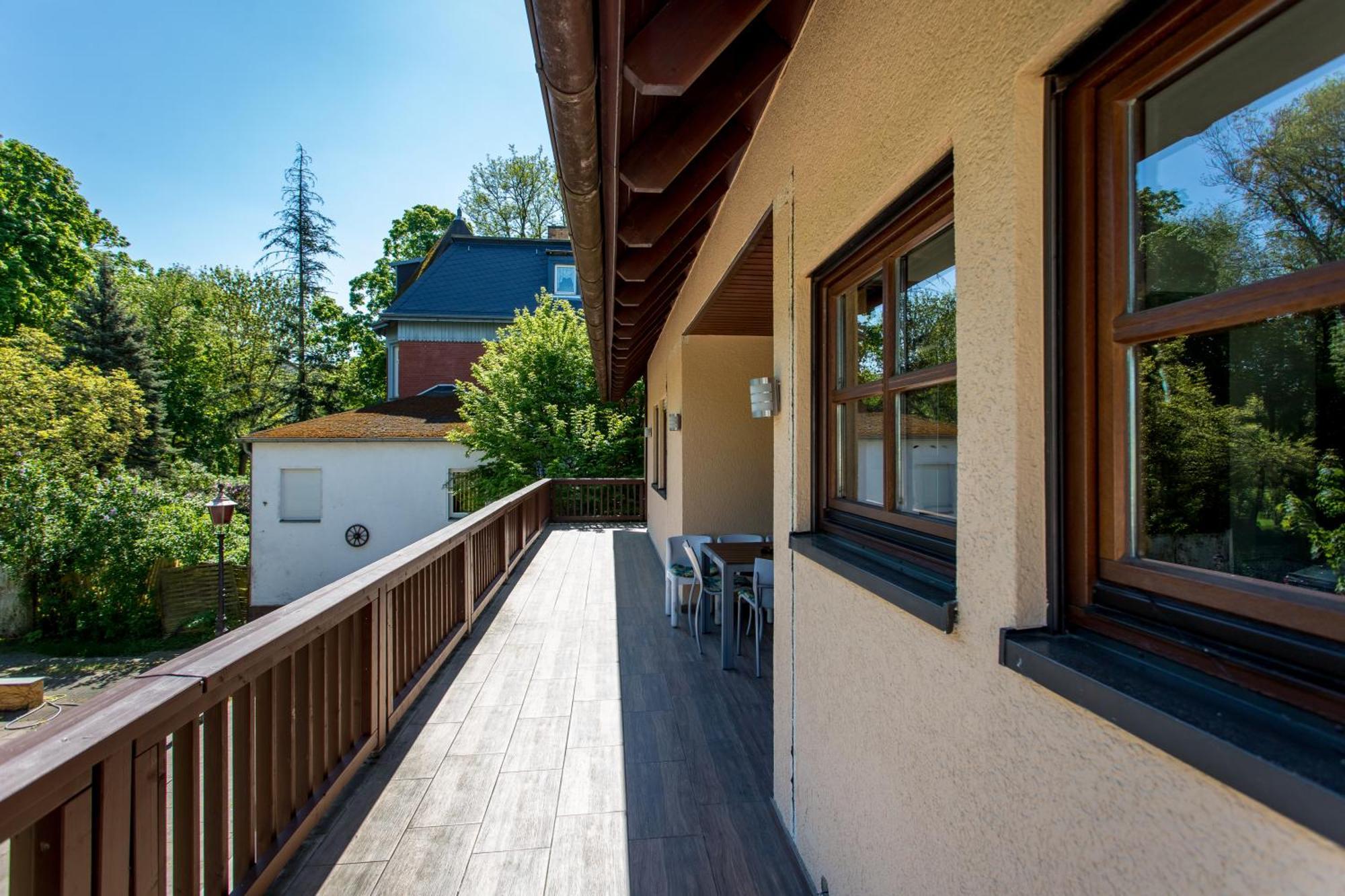 Ferienwohnung Mit 123Qm Fuer 8 Personen Mit Sehr Grossem Garten, Einfache Innen-Ausstattung Leipzig Extérieur photo